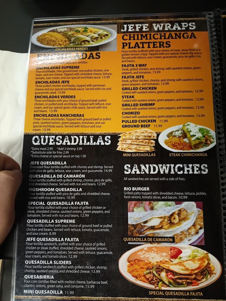 Mi Ranchero Menu image 1