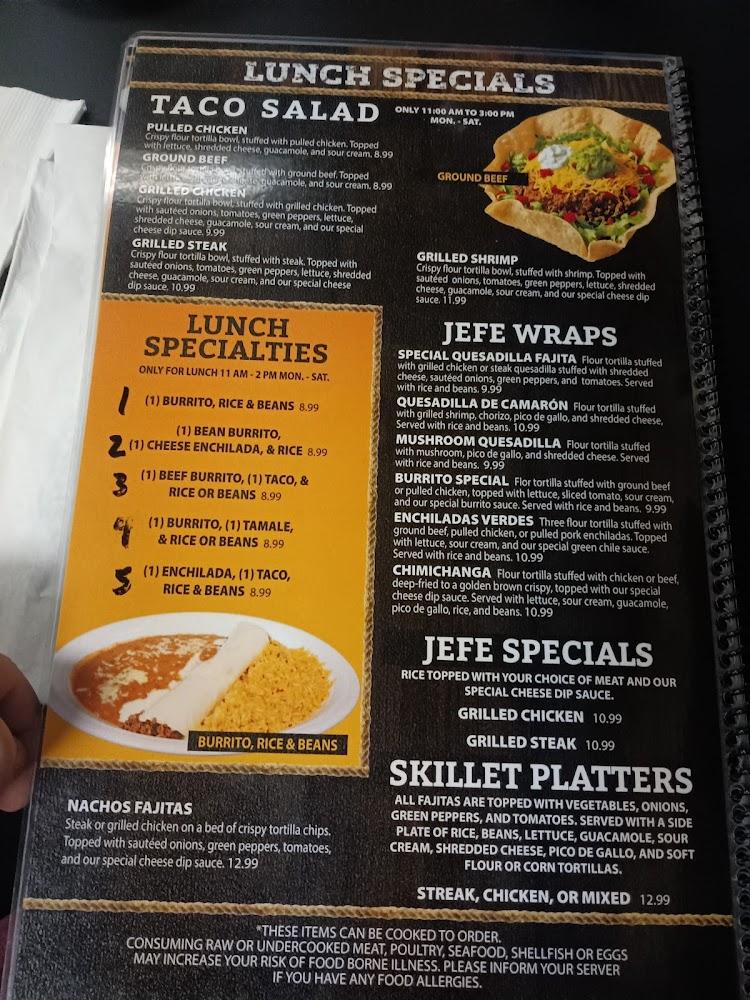 Mi Ranchero Menu image 2